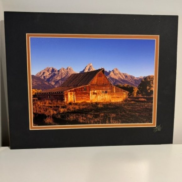 Barn Photos (2) both matted One (1) is framed. - Picture 1 of 3